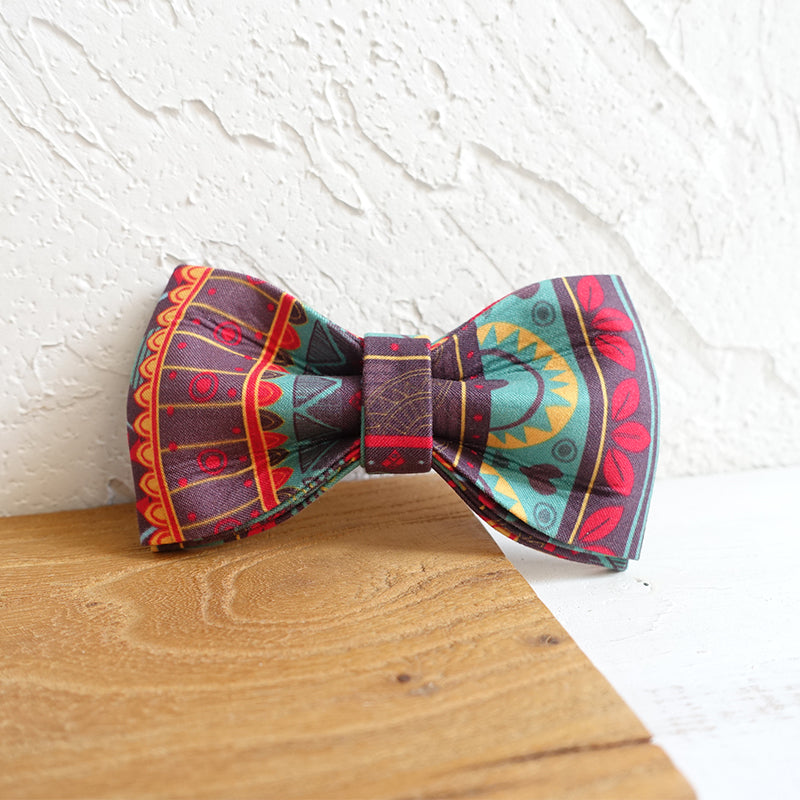 Custom Maya Patterns Dog Collar Bow Tie Set