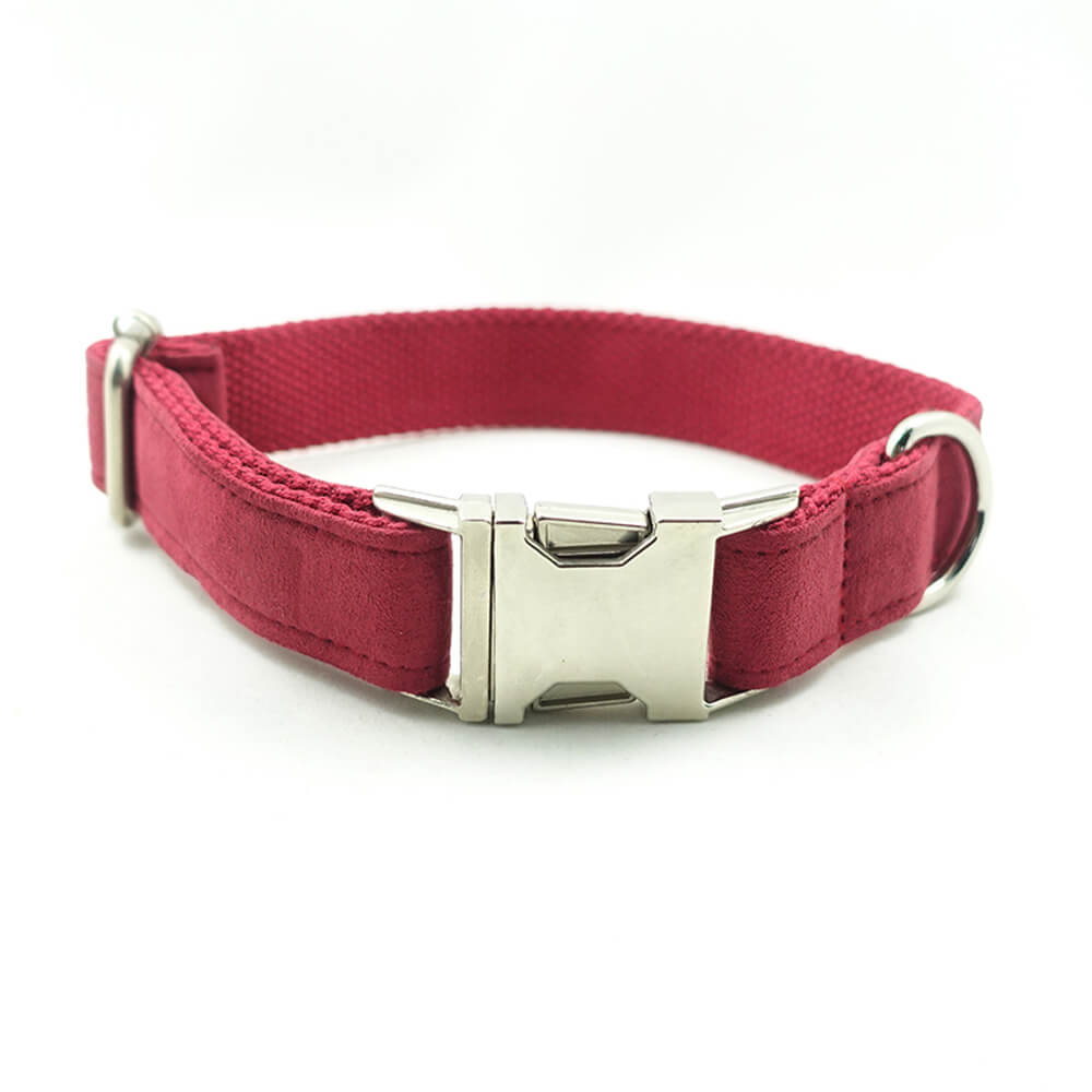 Custom Cherry Dog Collar And Leash Set