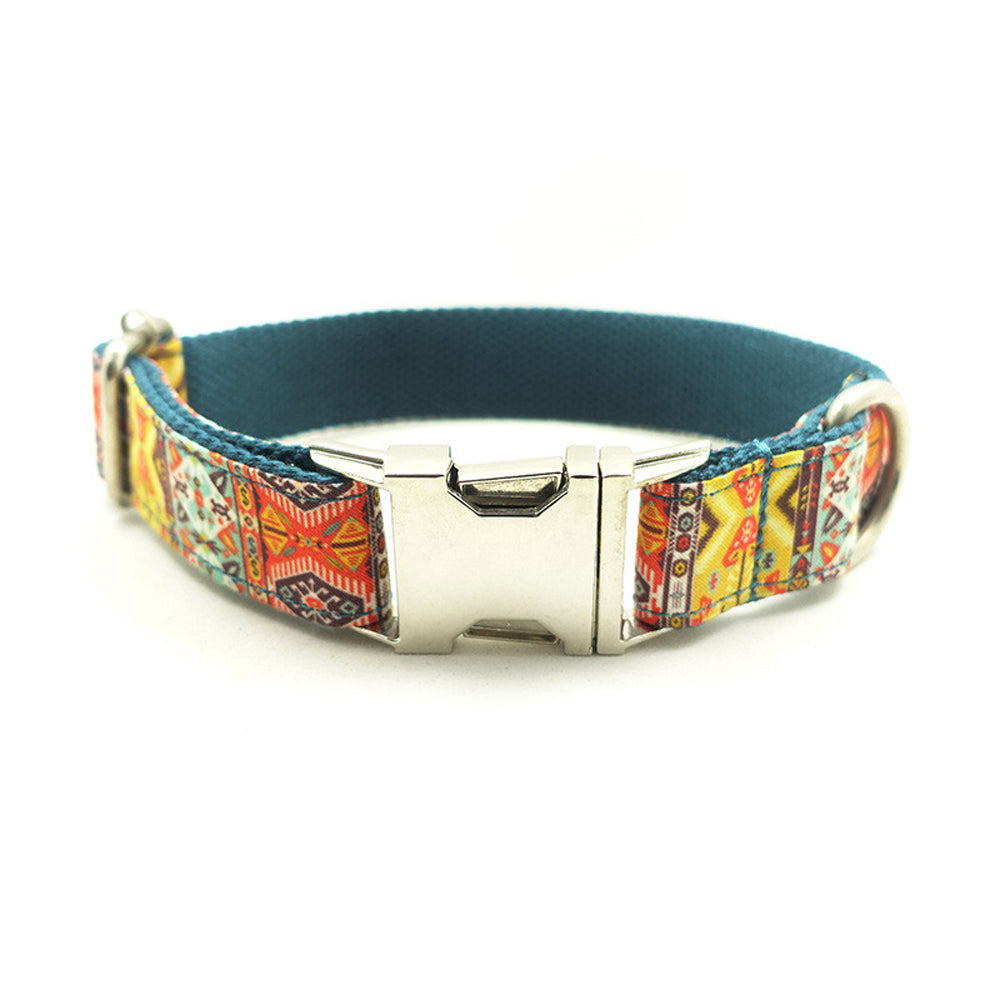 Custom Bohemian Style Dog Collar