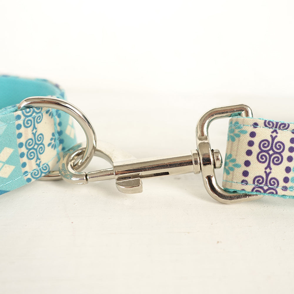 Folk Blue Dog Leash