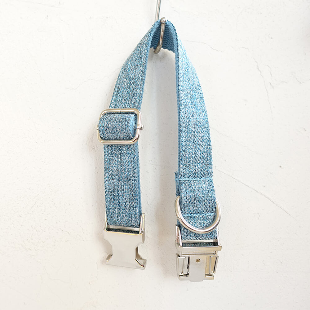 Custom Blue Dog Collar