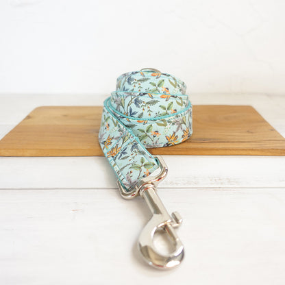 Blue Flower Dog Leash