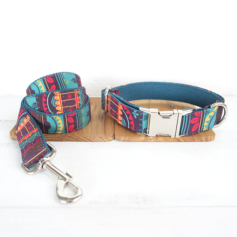 Custom Maya Patterns Dog Collar And Leash Set